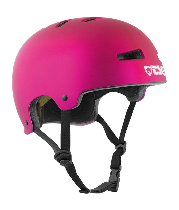 TSG Evolution Helmet Pink Flatspot Longboard Shop