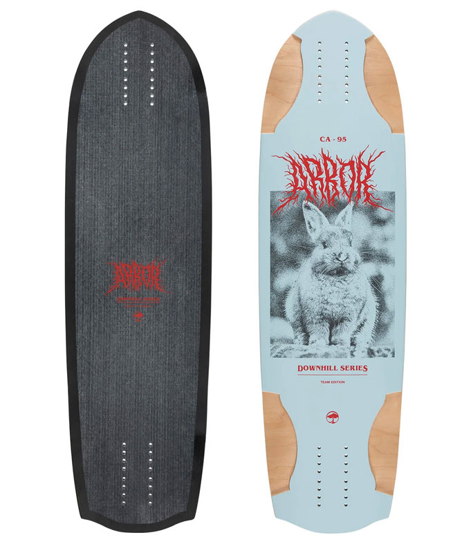 スケートボード bonzing downhill deck Arbor Skateboard - Downhill Bunny Team - Deck