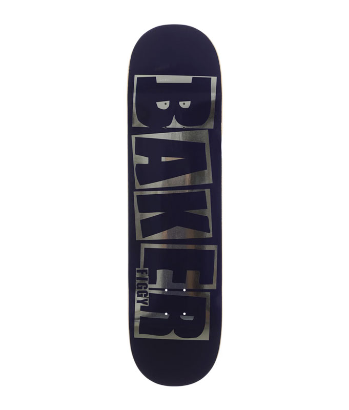 新品未使用 Baker figgy deck デッキ 8.2 Baker - Figgy Brand Name Foil B2 - 8.5in x 32.5in - Flatspot