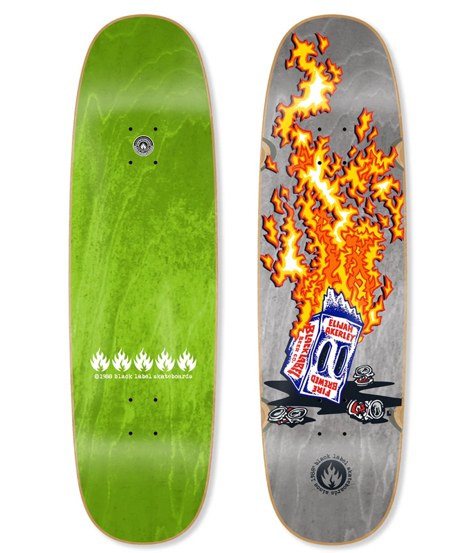 Black Label Elijah Akerley FIRE BREWED Egg 9.00in x 32.25in