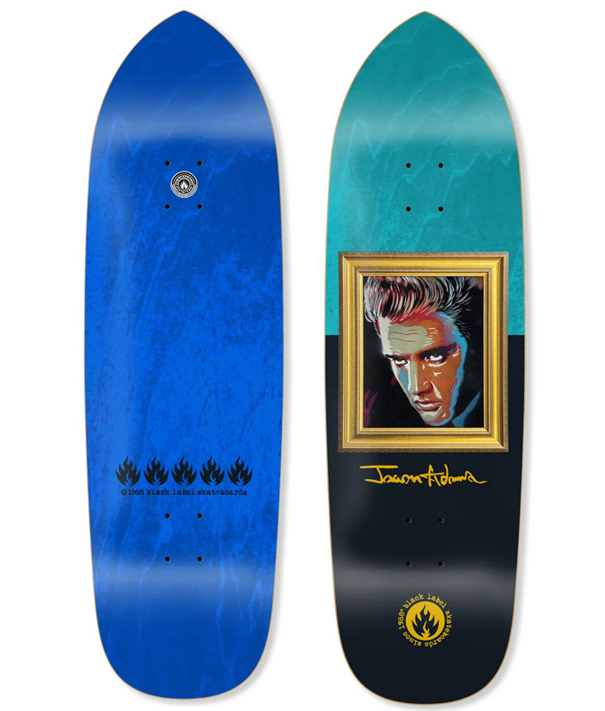 Black Label Skateboards Jason Adams 