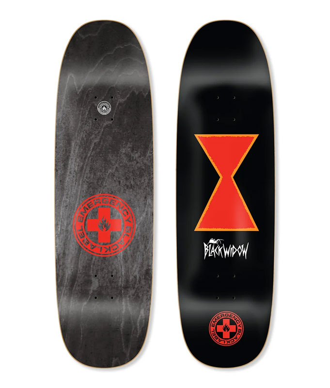Black Label - Black Widow - 9.25in x 32.5in - Flatspot Longboard Shop