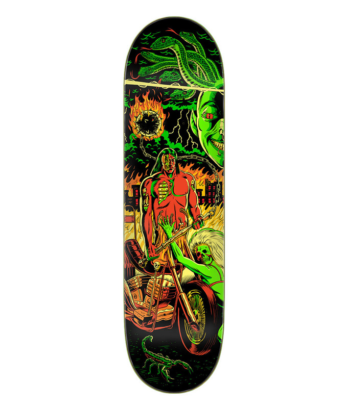 Creature Provost Hellbound VX Deck Skateboard Deck 8.47in x 31.98in