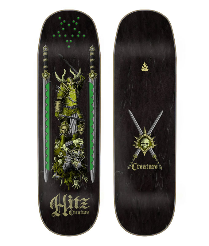 Creature Skateboards - Hitz Serrator - 8.99in x 32.55in