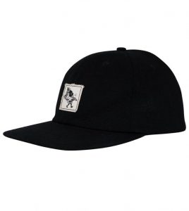creature-skateboards-9-to-5-strapback-Black-hat-side
