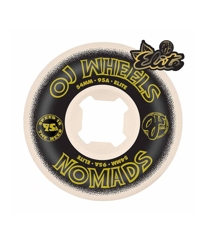 OJs Wheels - Elite Nomads - 54mm 95a Skateboard Hardweels