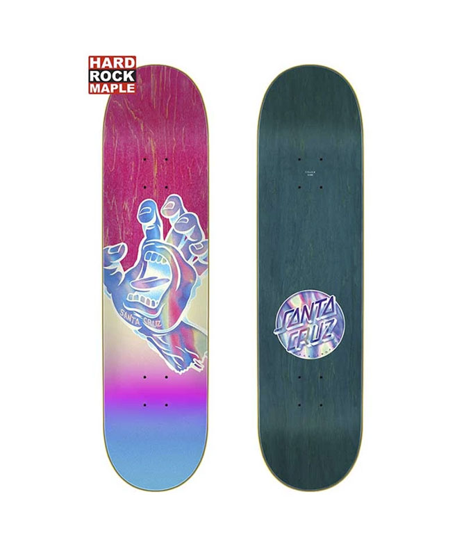 Santa Cruz - Iridescent Hand - 7.75in x 31.4in - Flatspot