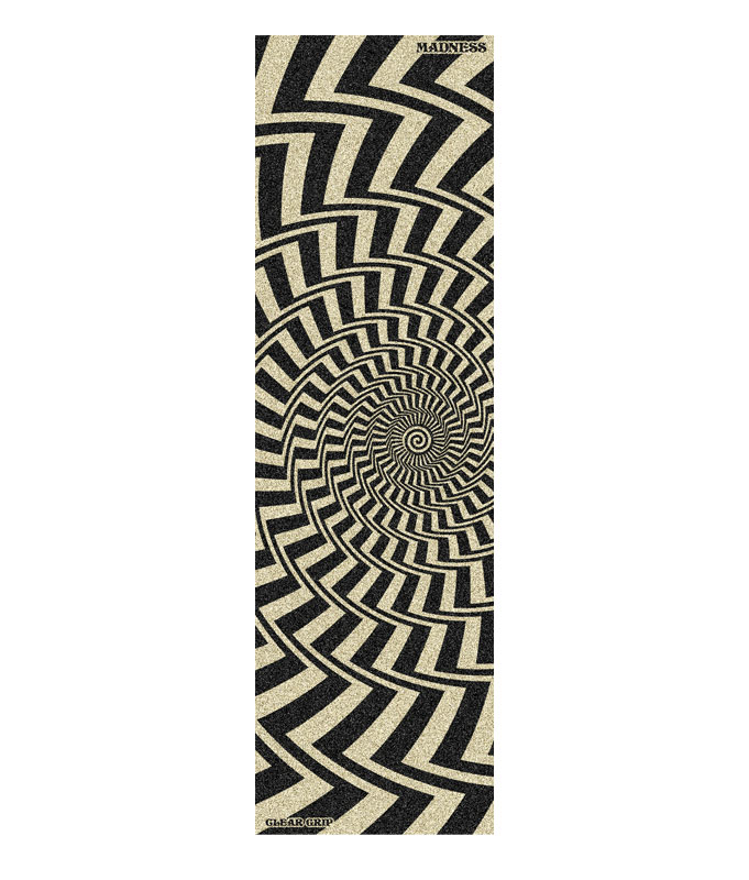 Madness Skateboards Grip Tape 10 inch Acid Swirl Clear Griptape