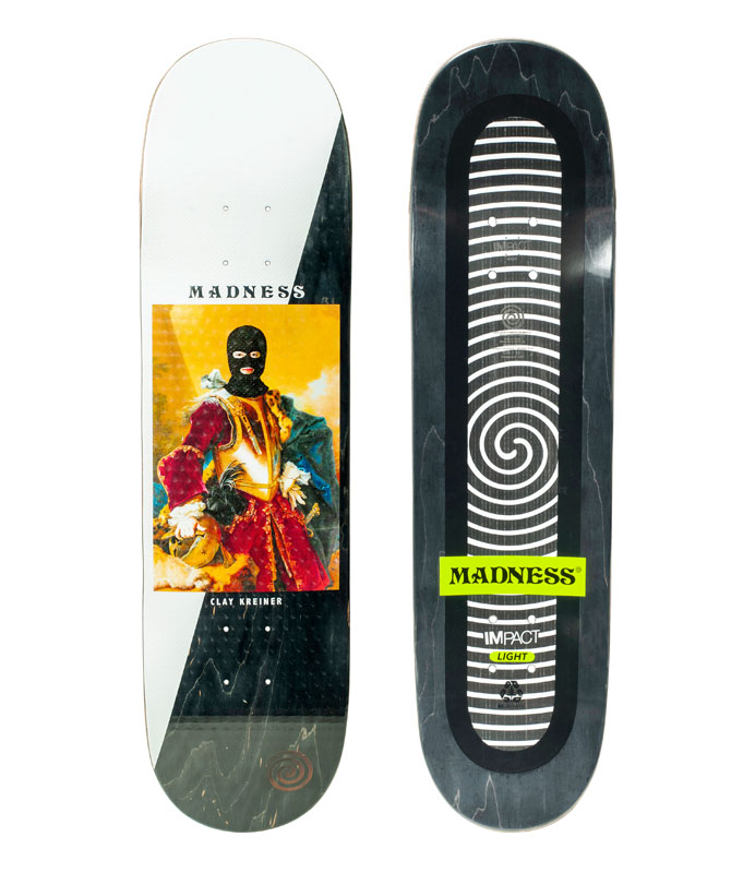 Madness Skateboards - Clay Masked Impact Light - 8.25in