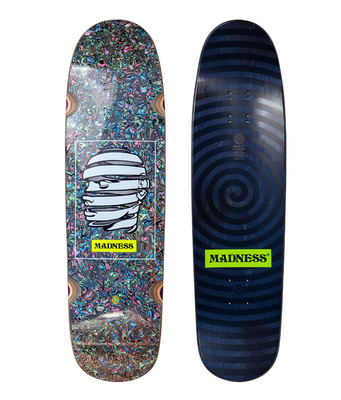 Madness Skateboards Oil Slick R7 8.5in Skateboard Deck