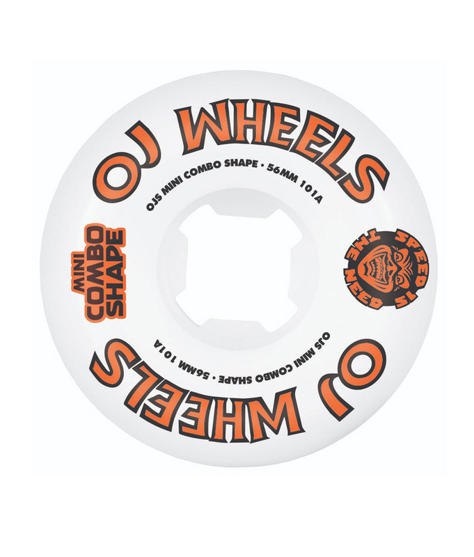 OJ Skateboard Wheels Team Line Mini Combo - 56mm 101a