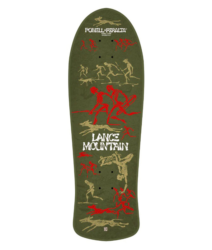 Powell Peralta - Bones Brigade Series 13 Lance Mountain - Green