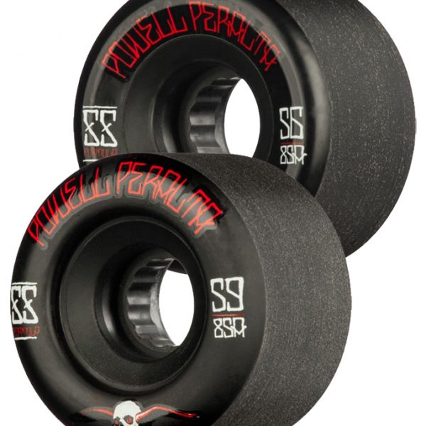 Black 59mm 85a Powell-Peralta G-Slides Longboard Wheels