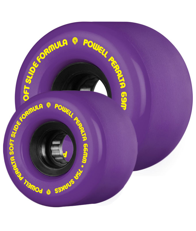 Powell Peralta Downhill Snakes Purple 66mm 69mm 75a SSF Wheels