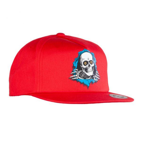 Powell Peralta Ripper Snapback Hat O S Red