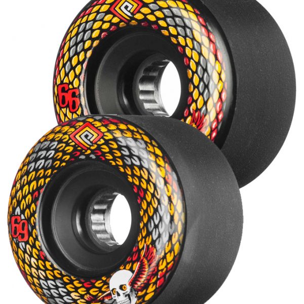 Powell Peralta Dh Snakes Ssf 66mm 69mm 75a Black Flatspot Longboard Shop
