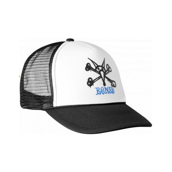 Powell Peralta - Vato Rat Bones Trucker Cap - White/Black