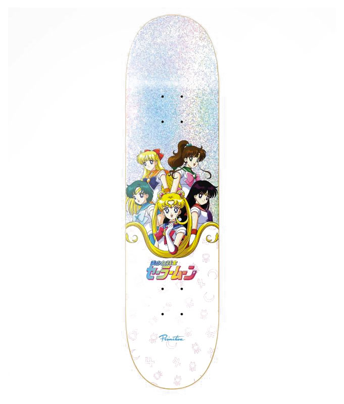 Primitive - Sailor Moon Team deck - 8.38in x 32.0in - Flatspot 