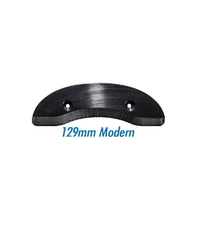 Seismic Skid Plates Modern Black 129mm Flatspot Longboard Shop