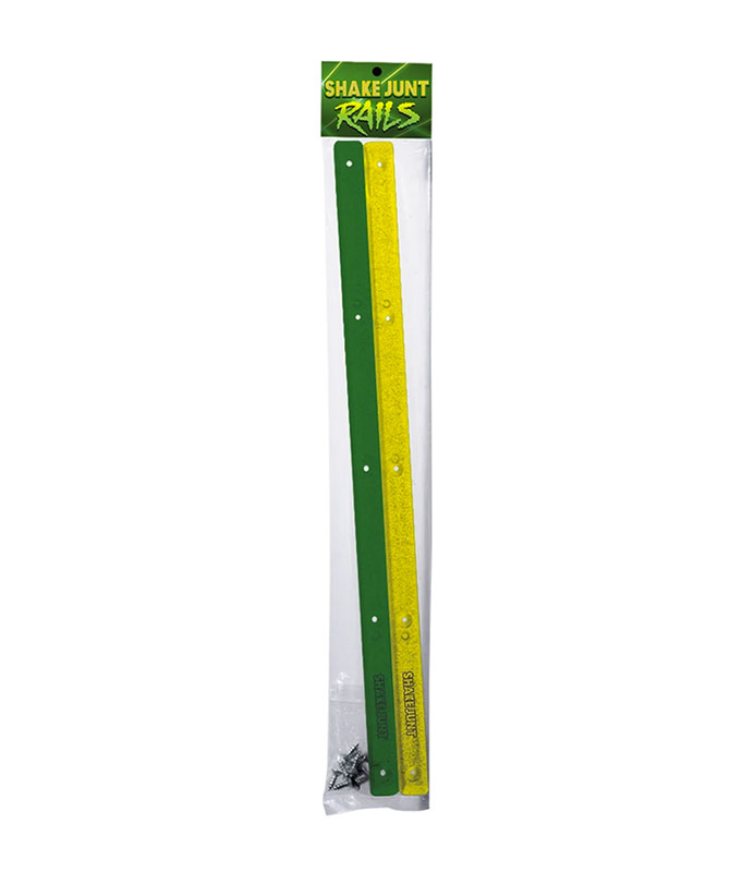 Shake Junt - Green Yellow Rails - Skateboard Rails - Flatspot Longboard ...