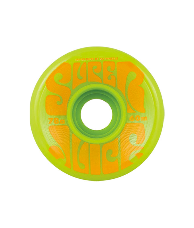 OJ Skateboard Wheels - Super Juice Green - 60mm 78a