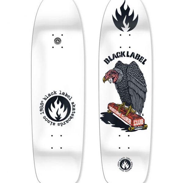 Black Label - Vulture Curb Club White - 8.88in x 32.25in